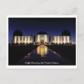 Griffith Observatory, LA California Briefkaart (Voorkant)