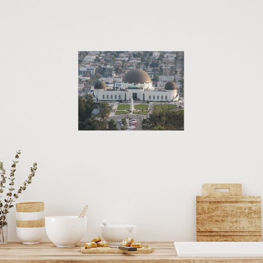 Griffith Observatory Poster (Keuken)