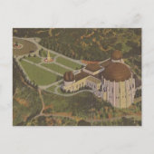 Griffith Observatory Wedding Escort Kaart Briefkaa (Voorkant)