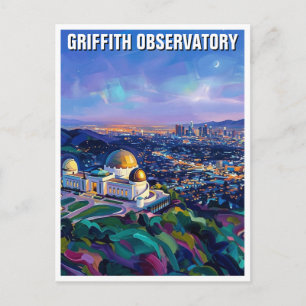 Griffith-sterrenwacht Briefkaart
