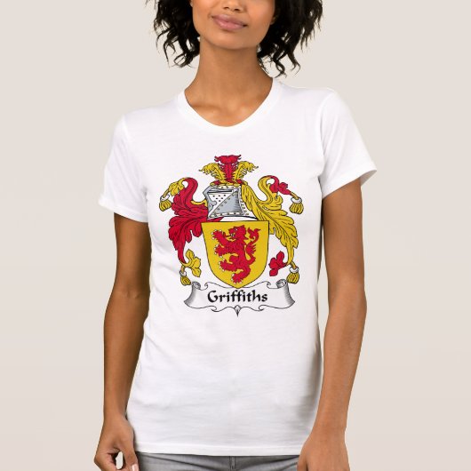 Griffiths Family Crest T-shirt (Voorkant)