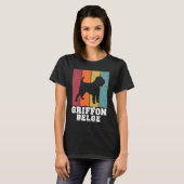 Griffon Belge Vintage 2 T-shirt (Voorkant volledig)