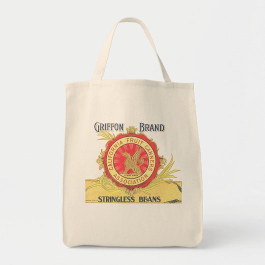 GRIFFON BRAND BEANS TOTE BAG (Voorkant)