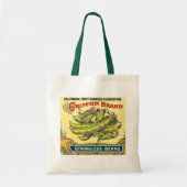 Griffon Brand Stringless Beans -  etiket Tote Bag (Voorkant)