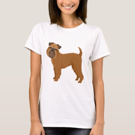 Griffon Bruxellois T-shirt (Voorkant)