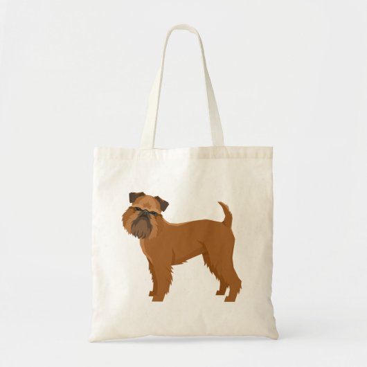 Griffon Bruxellois Tote Bag (Voorkant)