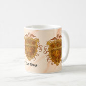 Griffon Family Crest Achternaam mok (Voorkant rechts)