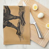 Griffon / Greif Theedoek (Quarter Fold)