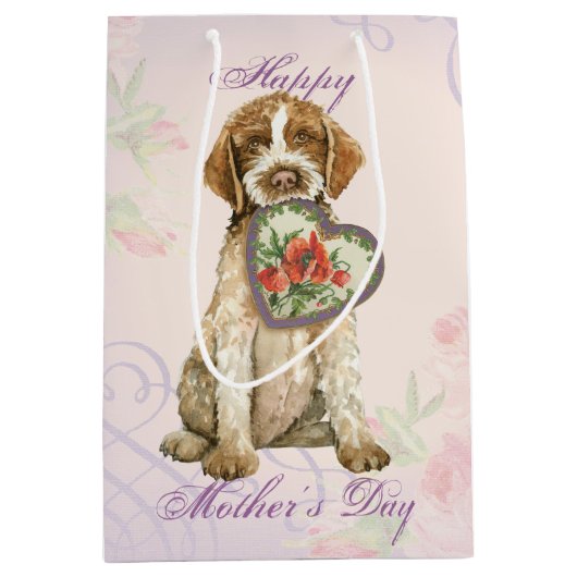 Griffon Heart mama Medium Cadeauzakje (Voorkant)
