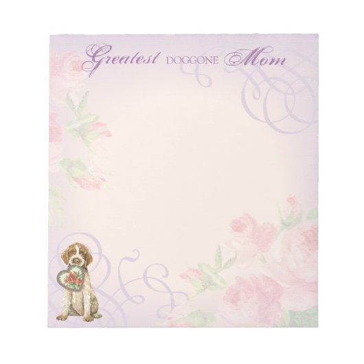 Griffon Heart mama Notitieblok (Voorkant)