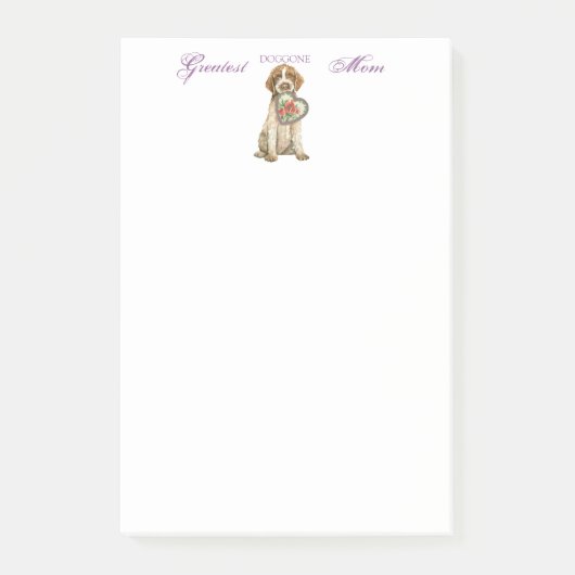 Griffon Heart mama Post-it® Notes (Voorkant)