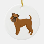 Griffon Kerst Ornament (Voorkant)