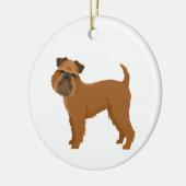 Griffon Kerst Ornament (Links)