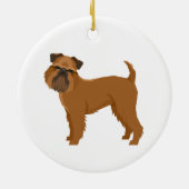 Griffon Kerst Ornament (Achterkant)