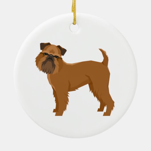 Griffon Kerst Ornament (Achterkant)
