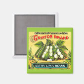 Griffon Merk  kratlabel Magneet (Voorkant / Achterkant)