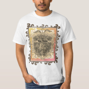 Griffon Schild achternaam T-Shirt