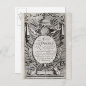 Griffon' van Rene Robert Cavelier de la Salle Briefkaart (Voorkant / Achterkant)