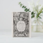 Griffon' van Rene Robert Cavelier de la Salle Briefkaart (Staand voorkant)