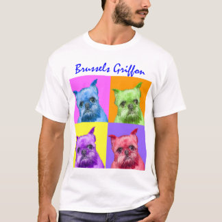 Griffon van vele kleuren t-shirt