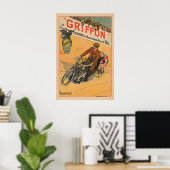 Griffon Vintage Fiets Poster Prints (Thuiskantoor)