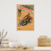 Griffon Vintage Fiets Poster Prints (Keuken)