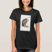 Griffon Vulture Gyps fulvus Condor Bird of Prey Bi T-shirt (Voorkant)