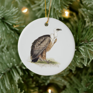 Griffon Vulture Keramisch Ornament