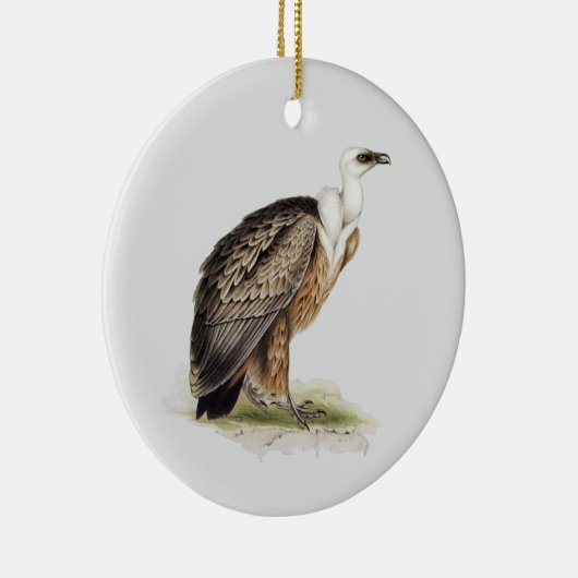 Griffon Vulture Keramisch Ornament (Rechts)