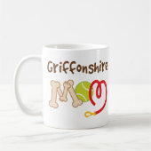 Griffonshire Hondenras Mam Gift Koffiemok (Links)