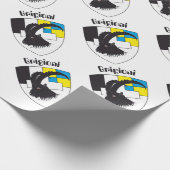 Grigioni Svizzera Geschenkpapier Cadeaupapier (Hoek)