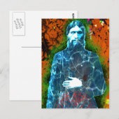 Grigori Rasputin Russische geschiedenis Mad Monk M Briefkaart (Voorkant / Achterkant)