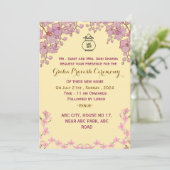 Griha Pravesh-uitnodiging Kaart (Staand voorkant)