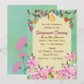Grihapravesh Ceremonie Uitnodigingen  (Voorkant / Achterkant)