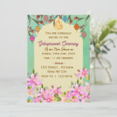 Grihapravesh Ceremony Invitations Kaart (Staand voorkant)