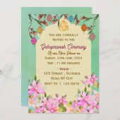 Grihapravesh Ceremony Invitations Kaart (Voorkant / Achterkant)