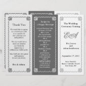 Grije tint voor de map Weddenprogramma (Voorkant / Achterkant)