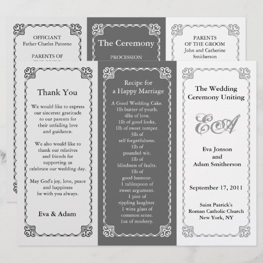 Grije tint voor de map Weddenprogramma (Voorkant / Achterkant)