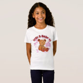 Grijns en beer het peuter shirt (Voorkant volledig)