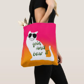 GRIJNS EN BEER IT KITTY CAT MOEDERDAG TOTE BAG (Dichtbij)