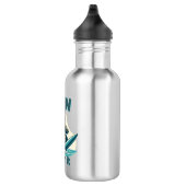 Grijns en Doorbijten Waterfles (Rechts)