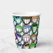 Grijns! Papieren Bekers (Links)