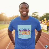 Grijns voor Gold Funny T-shirts
