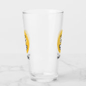 Grijnzend Gezicht met Open Ogen Glas (Links)