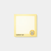 Grijnzend Gezicht met Open Ogen Post-it® Notes (Voorkant)