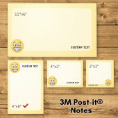 Grijnzend Gezicht met Open Ogen Post-it® Notes