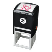 Grijnzend Gezicht met Open Ogen Zelfinktende Stempel (Product)