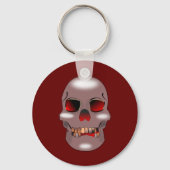 Grijnzende schedel sleutelhanger (Voorkant)