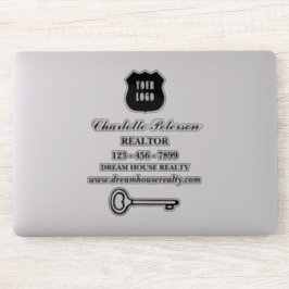 Grijp de aandacht met Realtor Real Estate Laptop Sticker