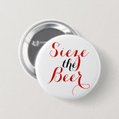 Grijp de bierronde ronde button 5,7 cm (Voorkant /achterkant)